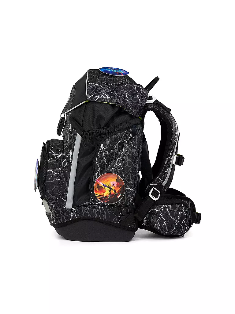 ERGOBAG | Schultaschen Set 6tlg. PACK ReflektBär | schwarz
