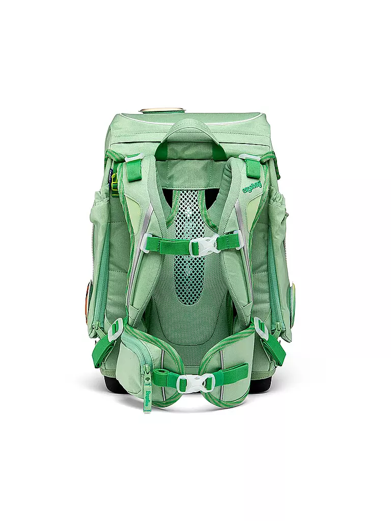 ERGOBAG | Schultaschen Set Cubo 5tlg WaldBärwohner | hellgrün