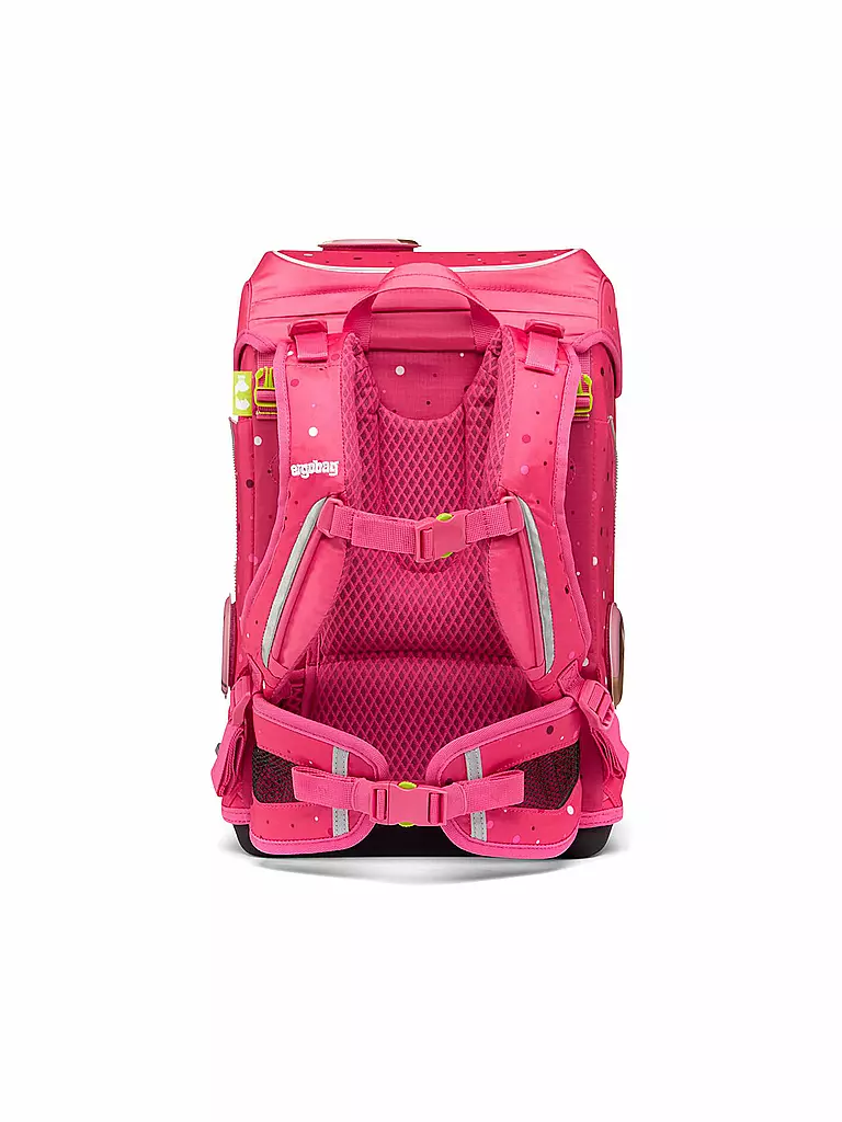 ERGOBAG | Schultaschen Set Cubo Light 6tlg Urlaub auf dem ReitBärhof | pink