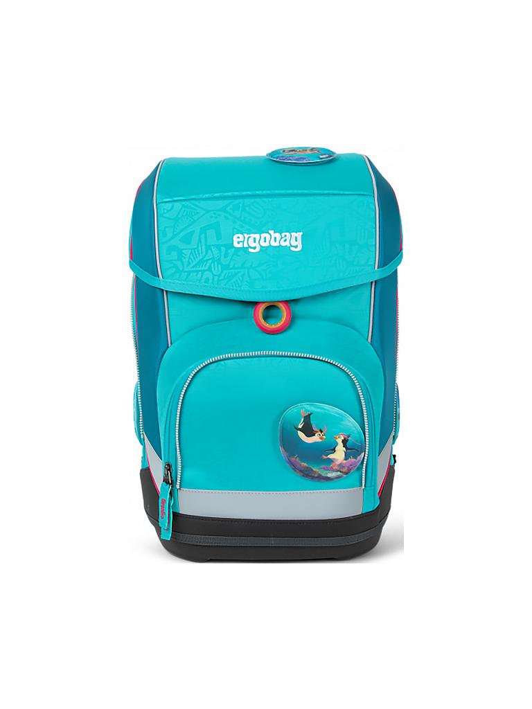 ERGOBAG | Schultaschen-Set 5-tlg. "Cubo - Hula HoopBär" | türkis