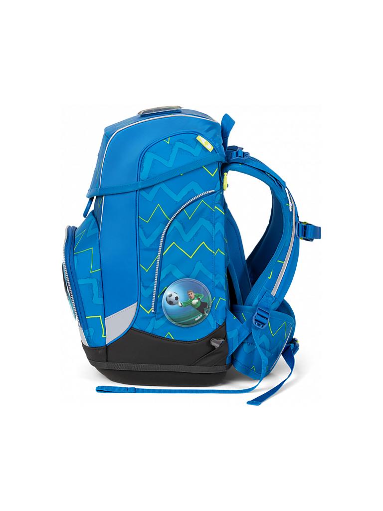 ERGOBAG | Schultaschen-Set 5-tlg. "Cubo - LiBäro 2.0" | blau