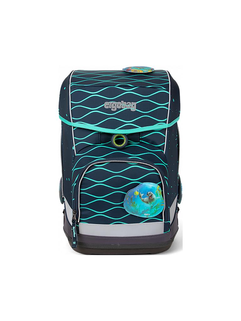 ERGOBAG | Schultaschen-Set 5-tlg. "Cubo Light - BlubbBär" | petrol