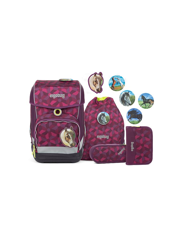 ERGOBAG | Schultaschen-Set 5-tlg. "Cubo Light - NachtschwärmBär" | keine Farbe