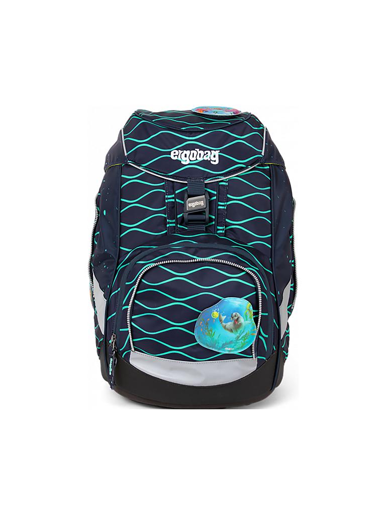 ERGOBAG | Schultaschen-Set 6-tlg. "Pack - BlubbBär" | petrol