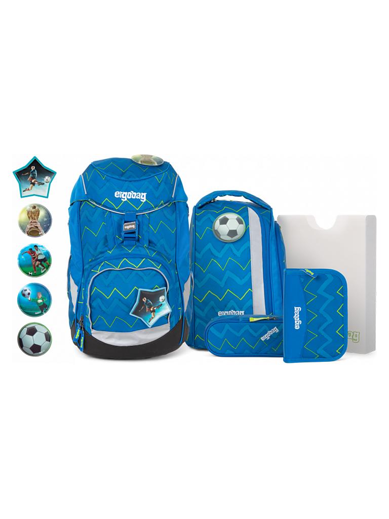 ERGOBAG | Schultaschen-Set 6-tlg. "Pack - LiBäro 2.0" | blau