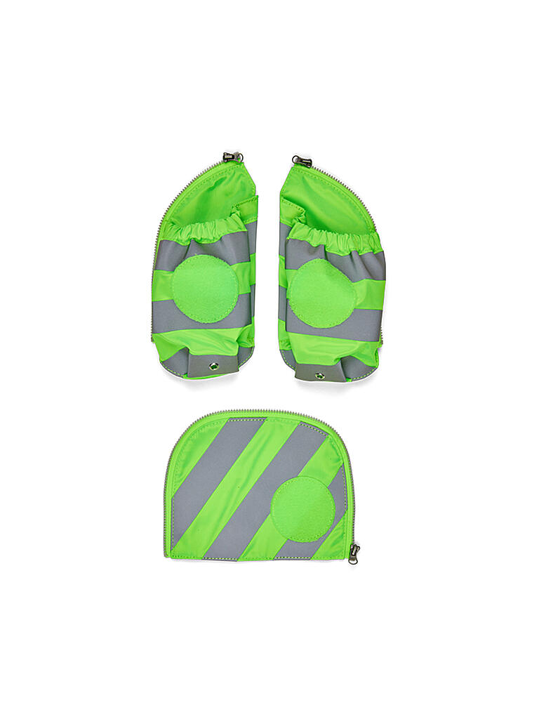 ERGOBAG | Seitentaschen Zip Set Grün | grün