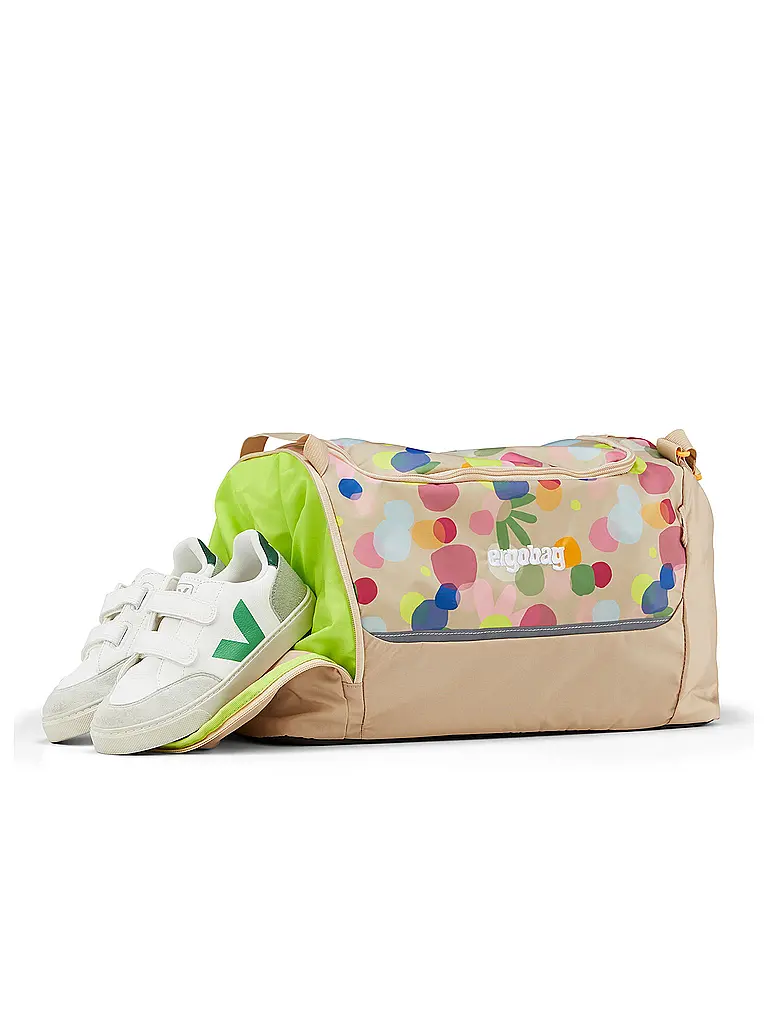 ERGOBAG | Sporttasche Flower PowBär 2026 | Beige
