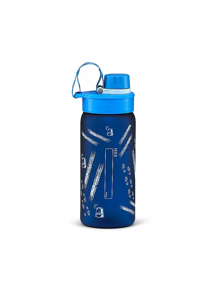 ERGOBAG | Trinkflasche 0,5L Blaulicht | blau