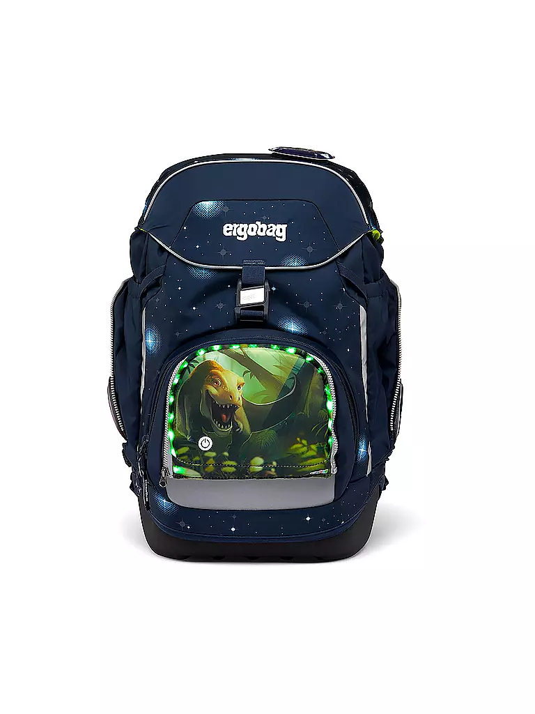 ERGOBAG | Zip Set Zippies LED Dinosaurier | bunt