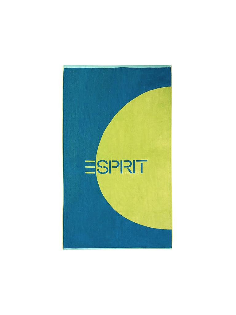 ESPRIT | Strandtuch "Circle Beach" 100x180cm  | blau