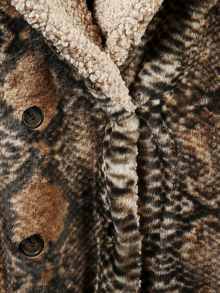 ESSENTIEL ANTWERP | Jacke in Felloptik Oversized-Fit "Truelove" | 