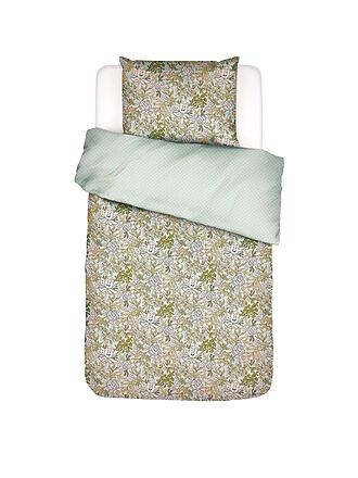 ESSENZA | Satin Bettwäsche 70x90cm / 140x200cm Ophelia Hazy Blue
