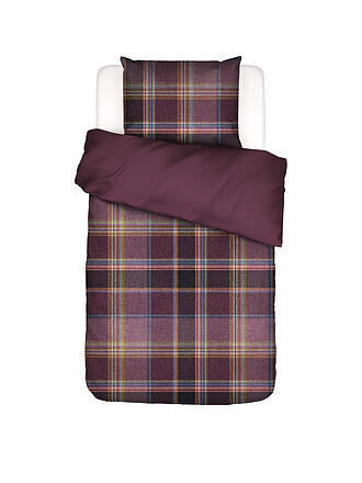 ESSENZA | Twill Bettwäsche 70x90cm / 140x200cm MEAU Mauve Wine