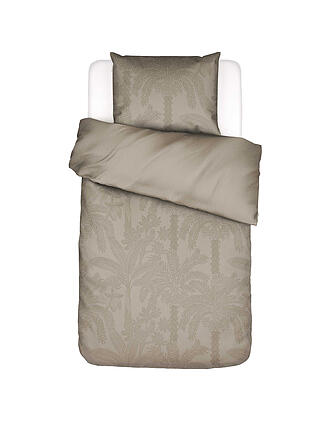 ESSENZA | Satin Bettwäsche PALMA 70x90/140x200cm Taupe