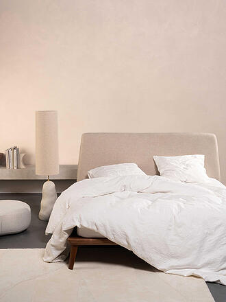 ESSENZA | Satin Bettwäsche PALMA 70x90/140x200cm White