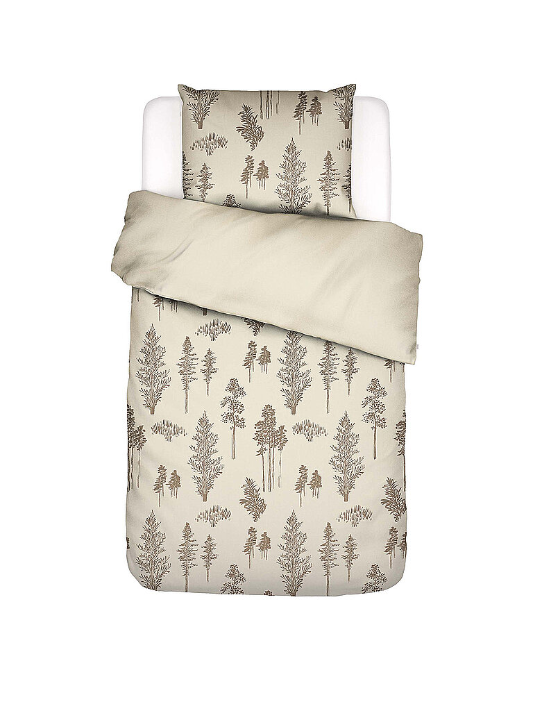 ESSENZA Satin Bettwäsche CECILE 70x90cm/140x200cm Vanilla  beige