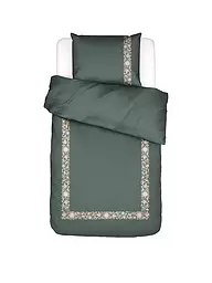 ESSENZA | Satin-Bettwäsche VERONIQ 70x90cm/140x200cm Balsam Green  | dunkelgrün