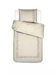ESSENZA | Satin-Bettwäsche VERONIQ 70x90cm/140x200cm Balsam Green  | beige