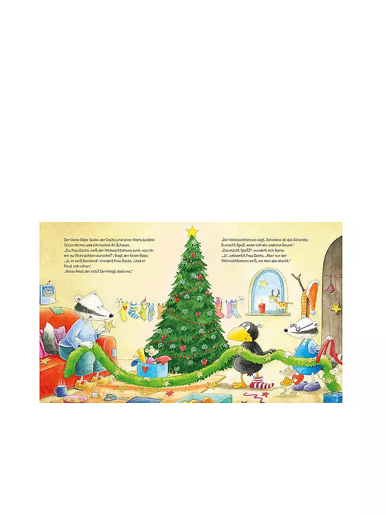 ESSLINGER VERLAG | Buch - Der kleine Rabe Socke - Bald ist Weihnachten  | keine Farbe