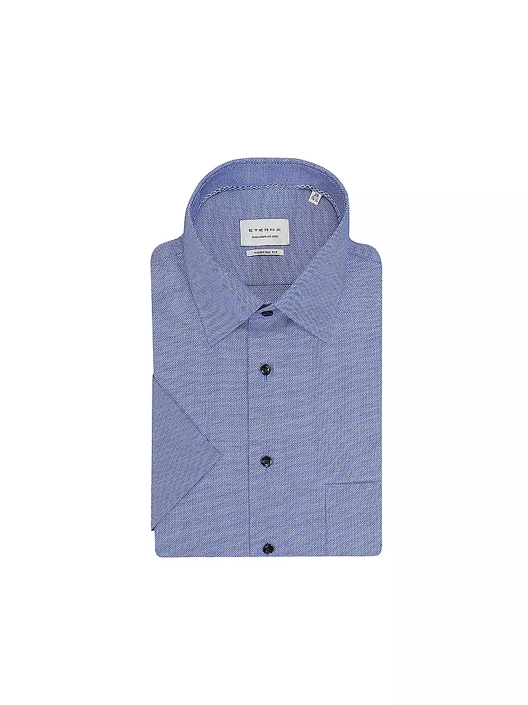 ETERNA | Hemd Modern Fit  | blau