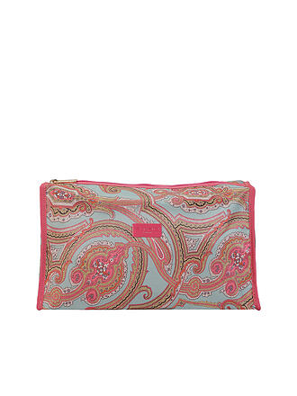 ETRO | Kosmetiktasche (54 Türkis / Rot)