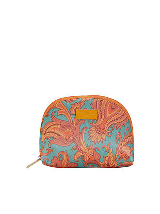 ETRO | Kosmetiktasche - Beauty Case (53 Türkis / Camel)