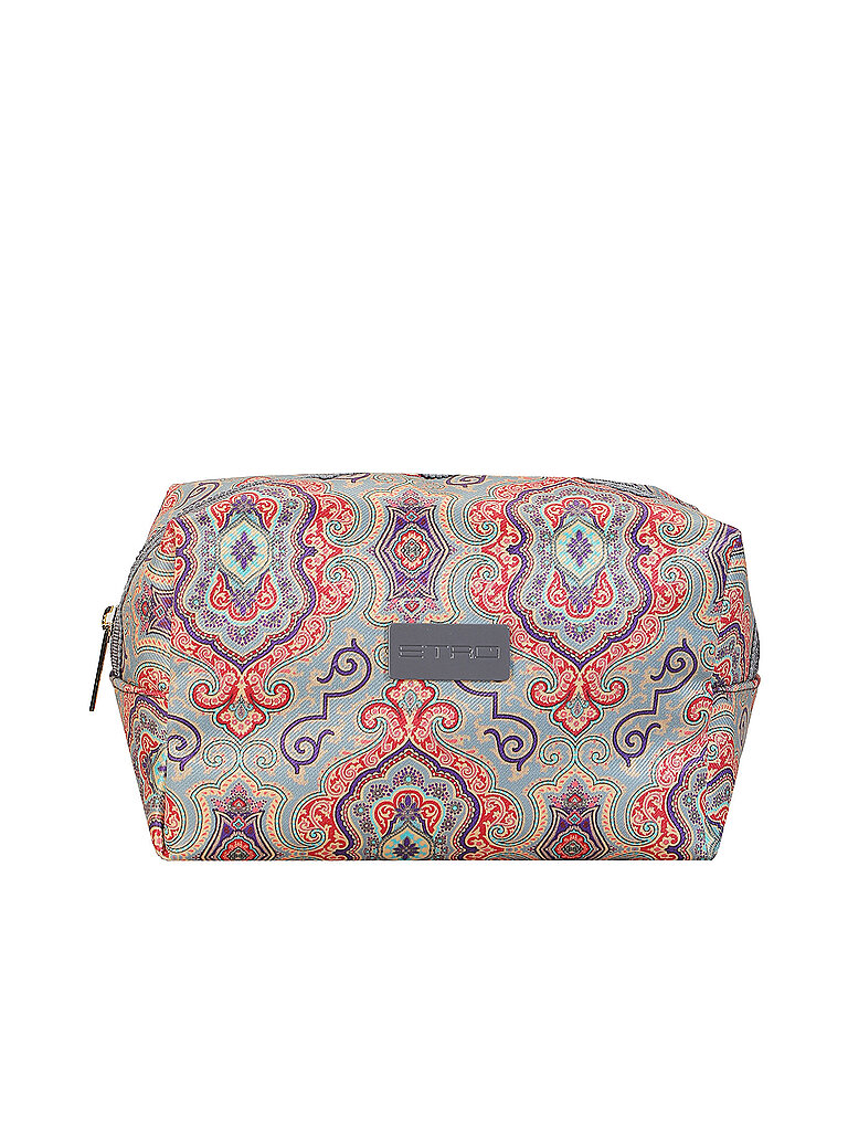 ETRO Kosmetiktasche - Beauty Case (830 Grey Orange)