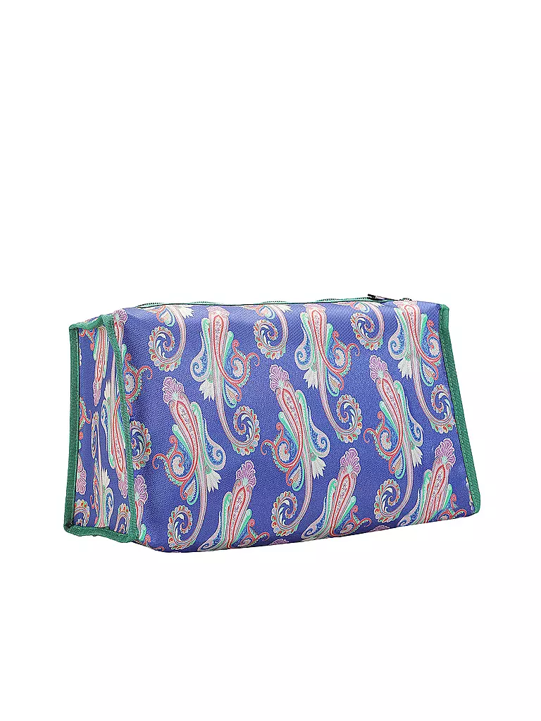 ETRO | Kosmetiktasche (34 Dunkel Blau / Rot) | blau