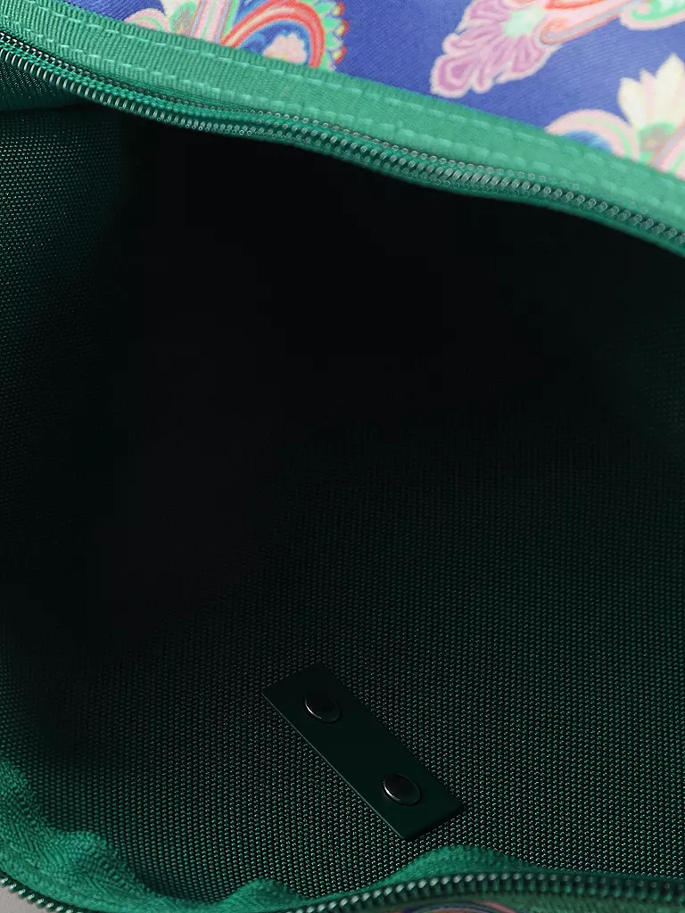 ETRO | Kosmetiktasche (34 Dunkel Blau / Rot) | gelb