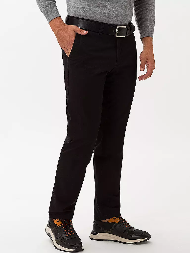 EUREX | Chino Slim Fit " Jim S " | schwarz