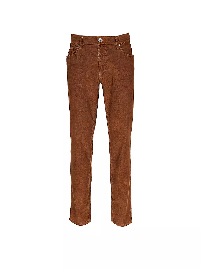 EUREX | Cordhose Straight Fit LUKE | camel