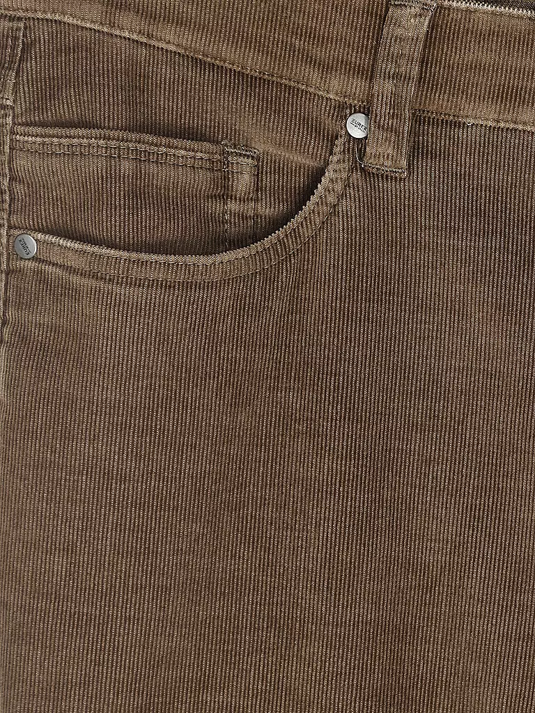 EUREX | Cordhose Straight Fit LUKE | braun
