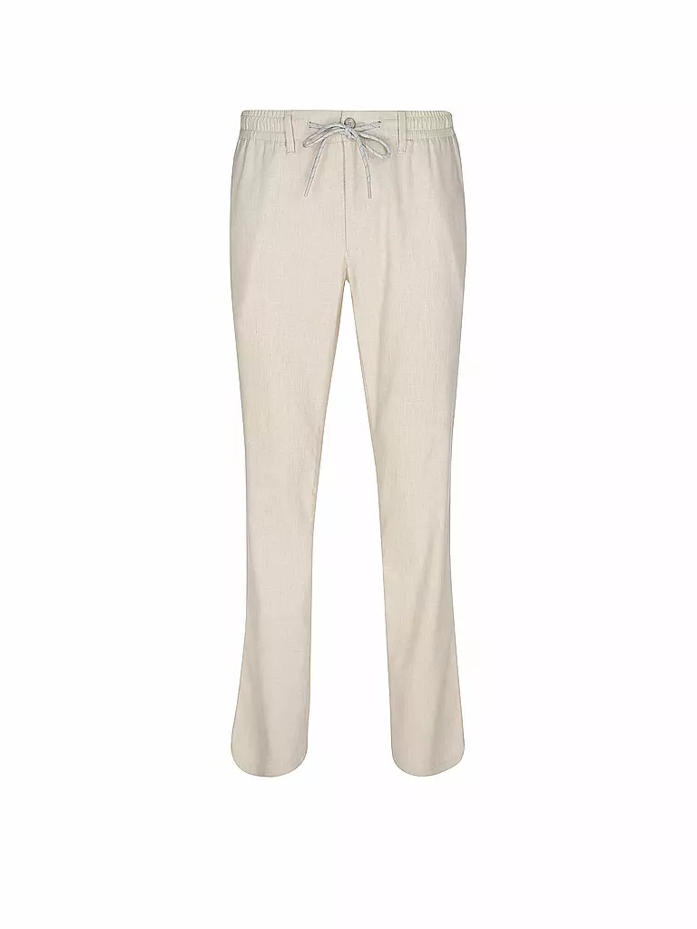 EUREX | Leinenhose Regular Fit TILL | beige