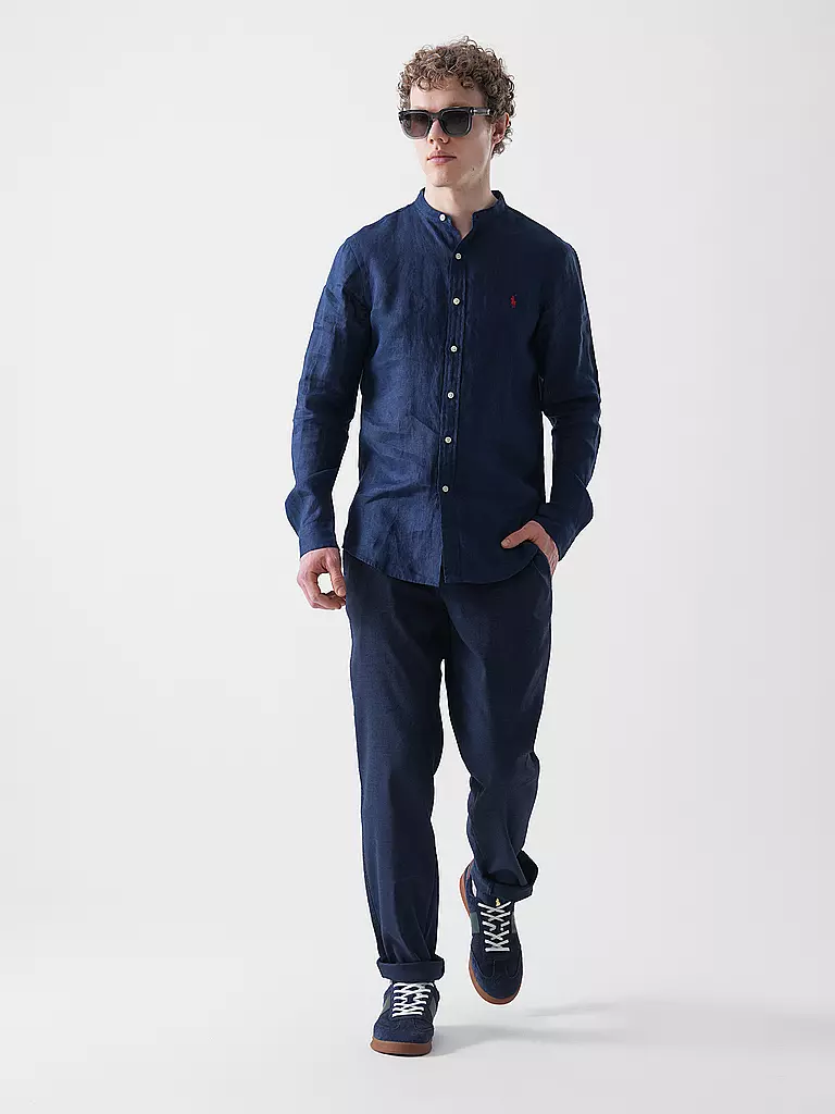 EUREX | Leinenhose TILL | dunkelblau