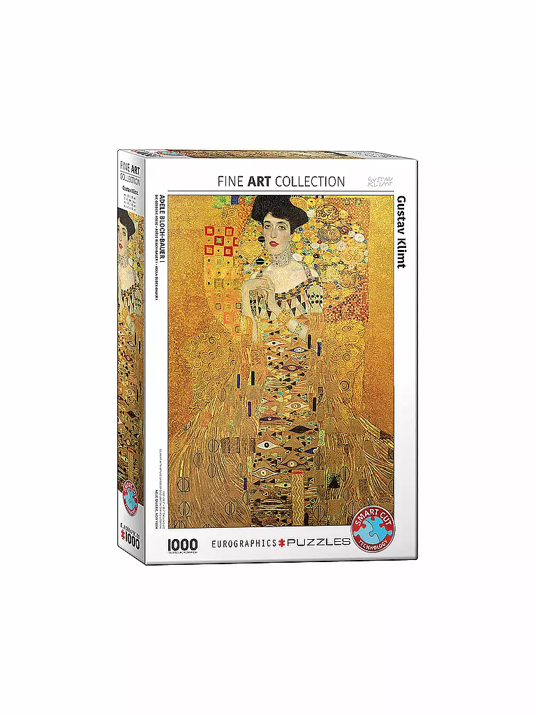 EUROGRAPHICS | Puzzle - Adele Bloch-Bauer I Gustav Klimt 1000 Teile | keine Farbe