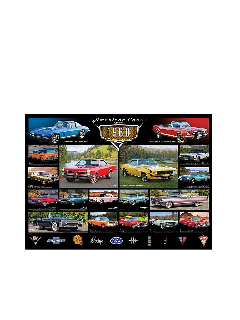 EUROGRAPHICS | Puzzle - American Cars of the 1960s 1000 Teile | bunt
