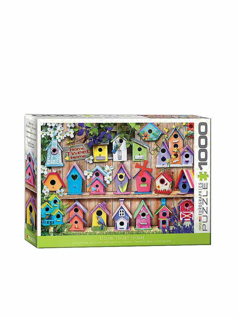 EUROGRAPHICS | Puzzle - Bird Houses (1000 Teile) | bunt