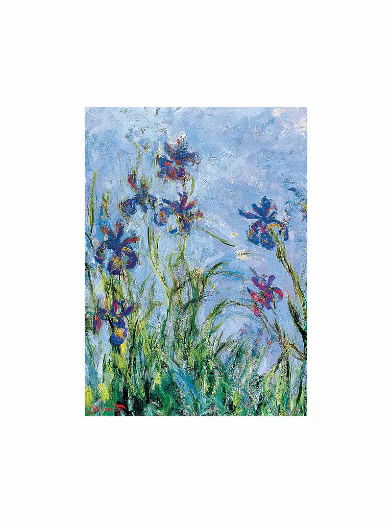 EUROGRAPHICS | Puzzle - Irises by Monet (1000 Teile) | bunt