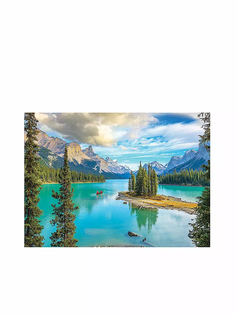 EUROGRAPHICS | Puzzle - Malign Lake Alberta (1000 Teile) | bunt