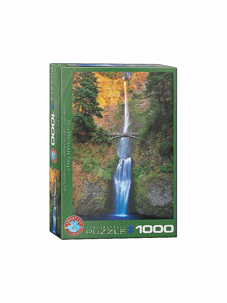 EUROGRAPHICS | Puzzle - Multnomah Falls Oregon 1000 Teile | keine Farbe