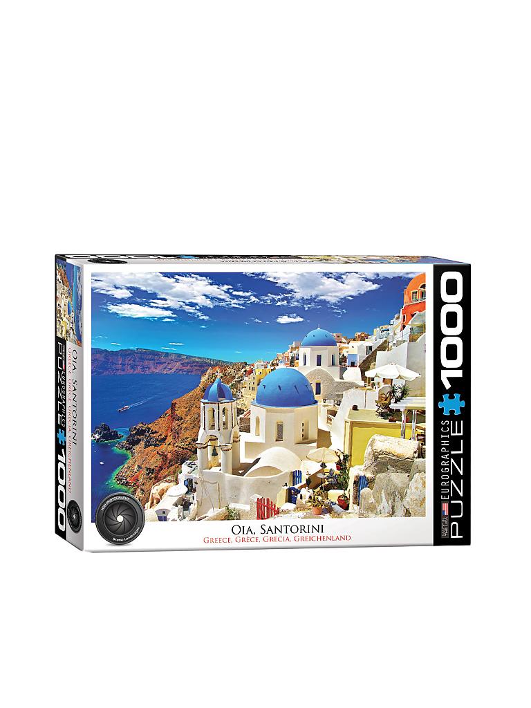 EUROGRAPHICS | Puzzle - Oida Santorini Greece (1000 Teile) | bunt