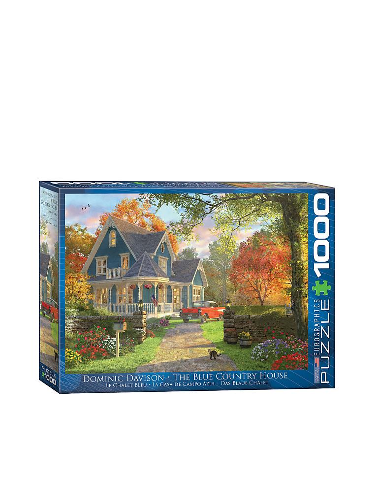 EUROGRAPHICS | Puzzle - The Blue Country House (1000 Teile) | bunt