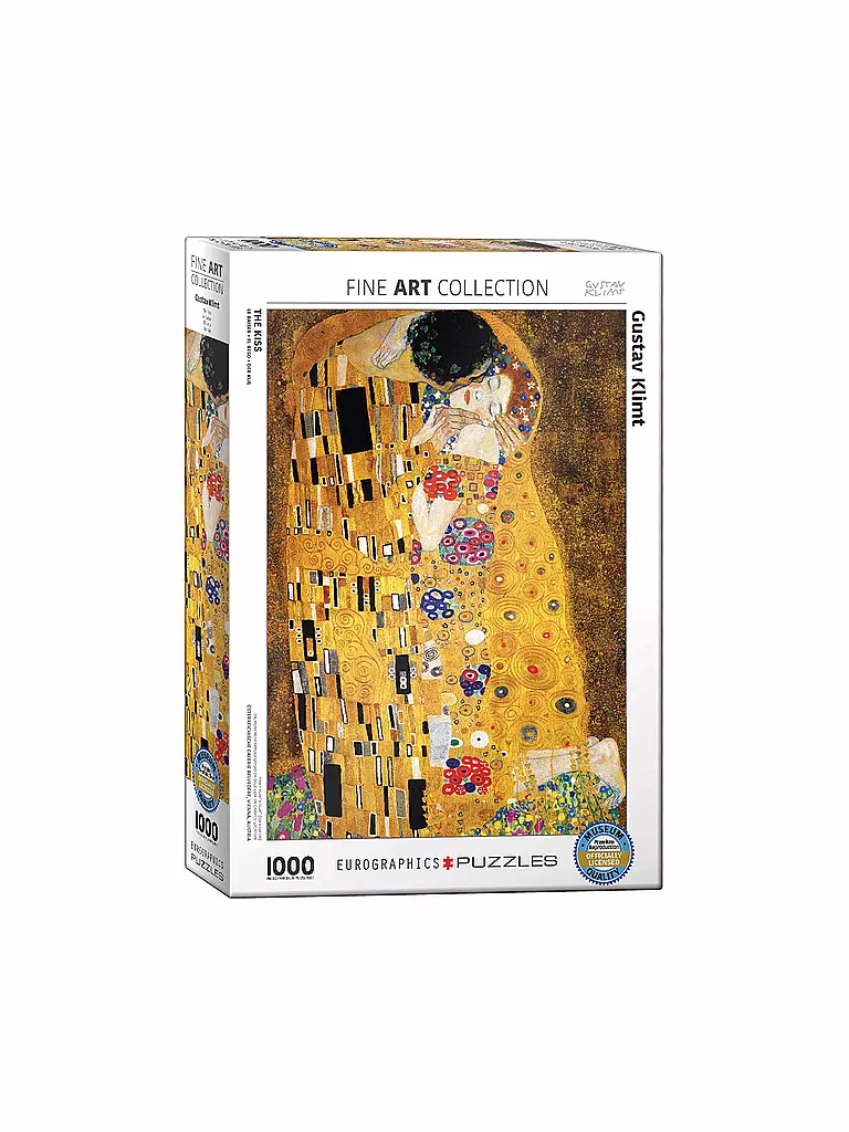 EUROGRAPHICS | Puzzle - The Kiss by Gustav Klimt (1000 Teile) | bunt