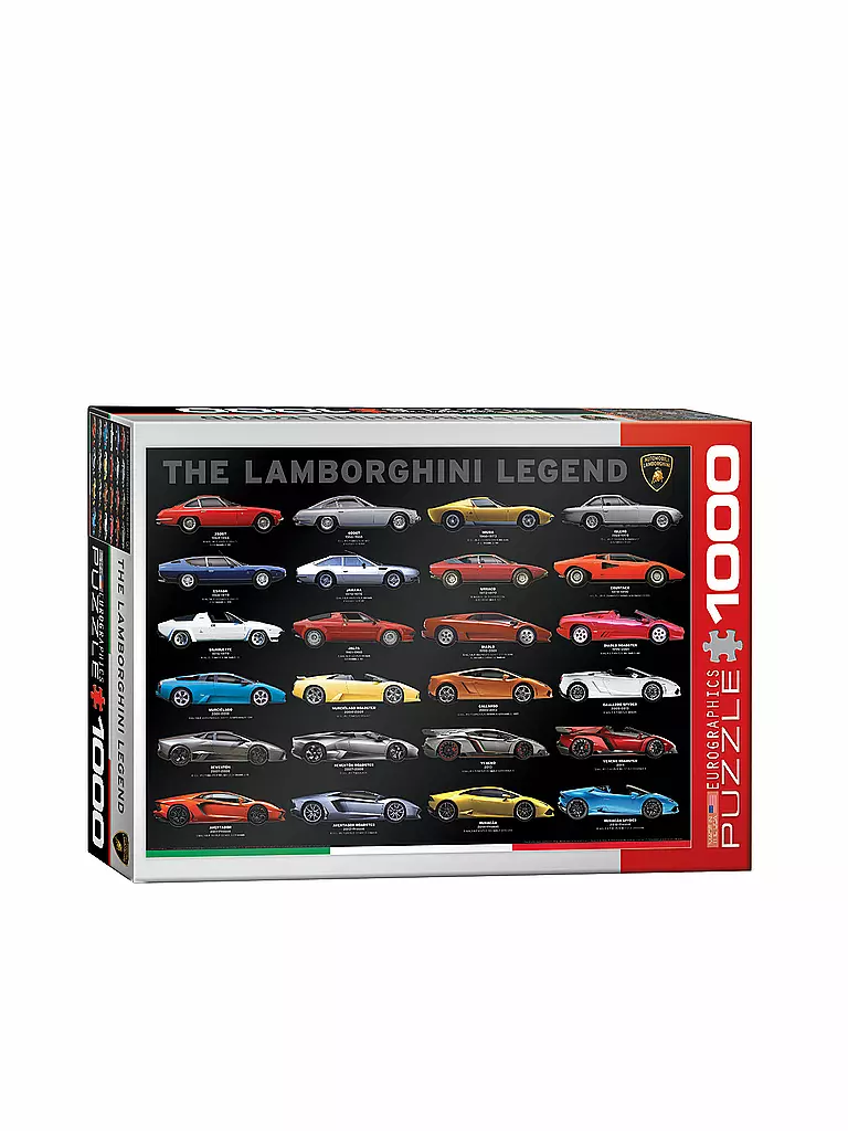 EUROGRAPHICS Puzzle - The Lamborghini Legend (1000 Teile) bunt