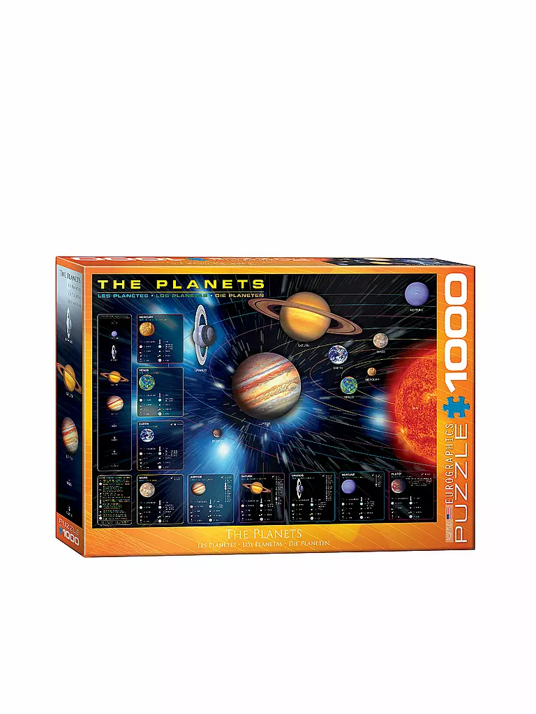 EUROGRAPHICS | Puzzle - The Planets (1000 Teile) | bunt