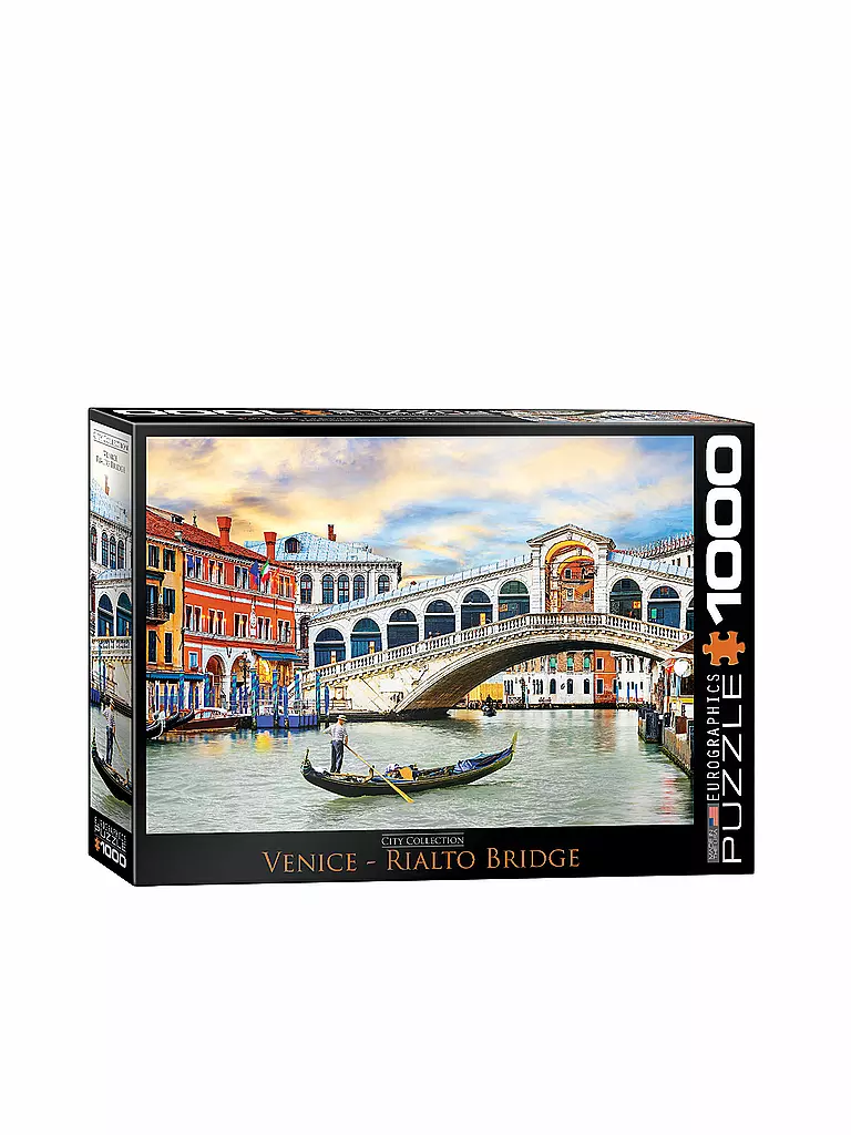 EUROGRAPHICS | Puzzle - Venice Rialto Bridge (1000 Teile) | bunt