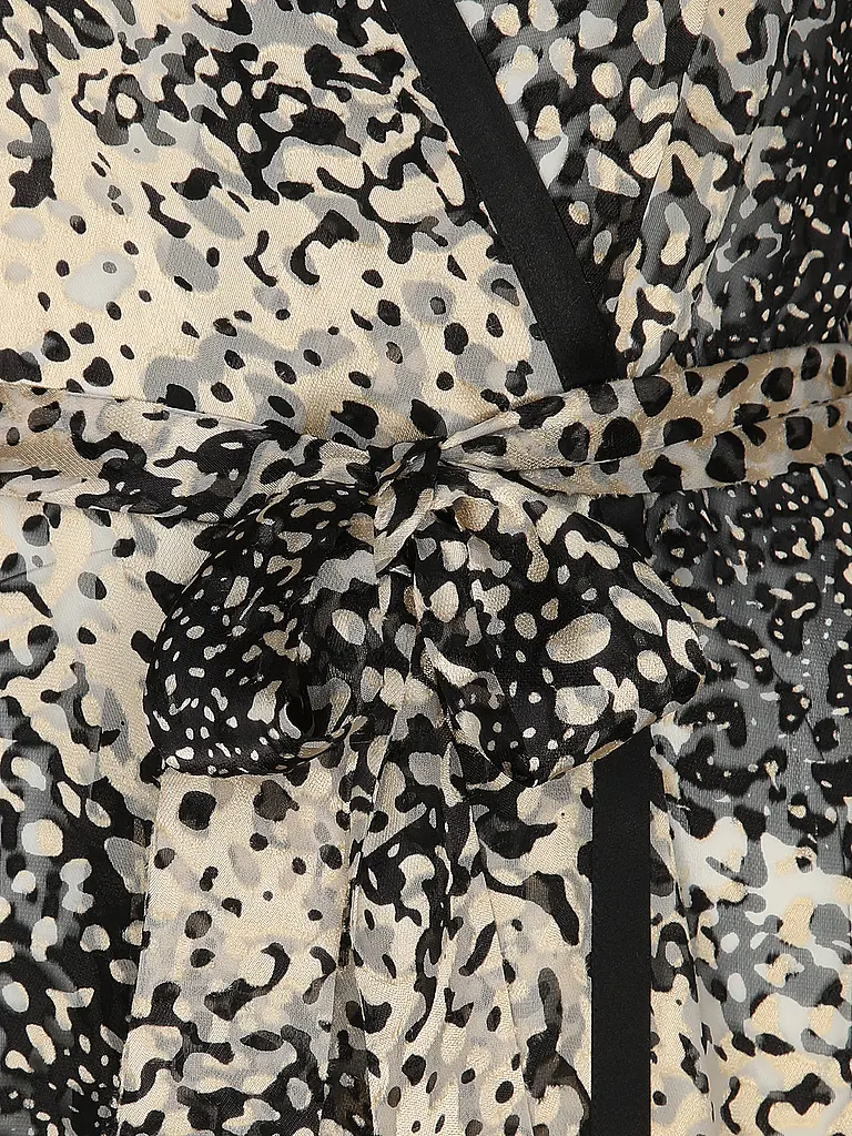 EVA BITZER | Morgenmantel  | Schwarz