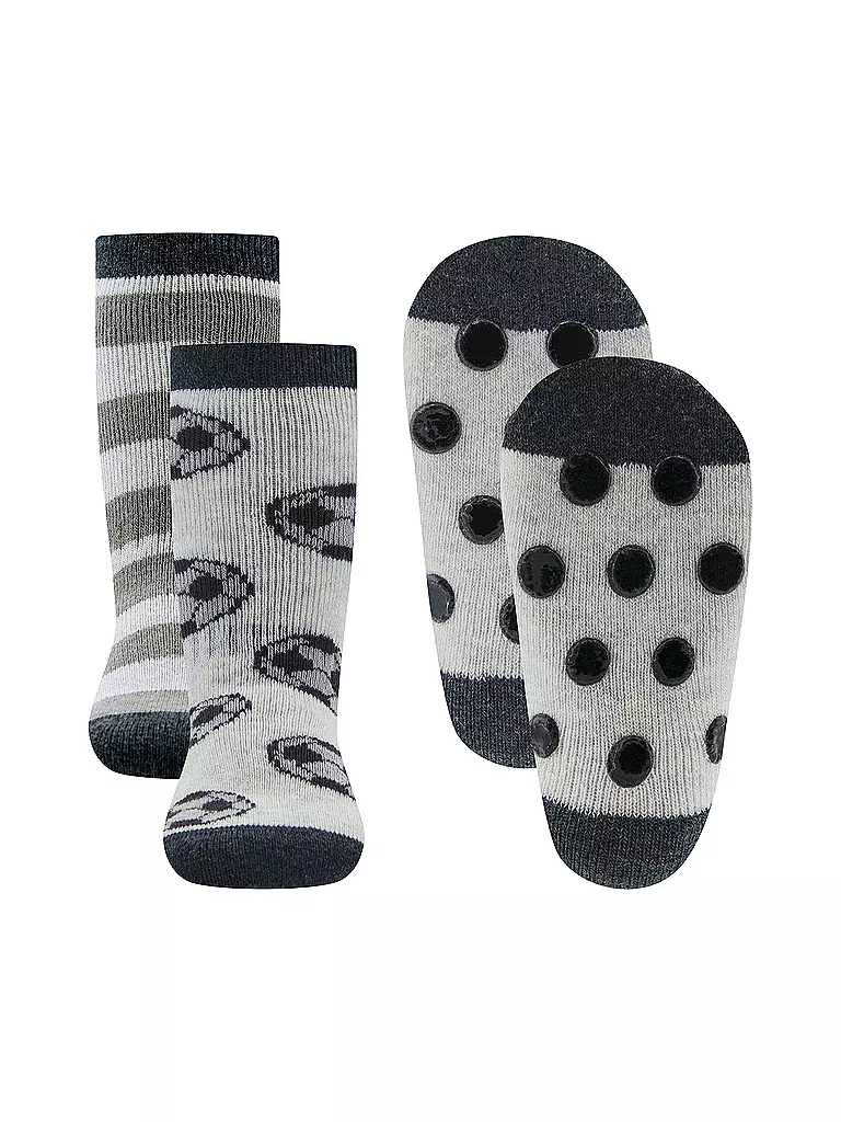 EWERS | Baby Socken 2er Pkg. grau | grau