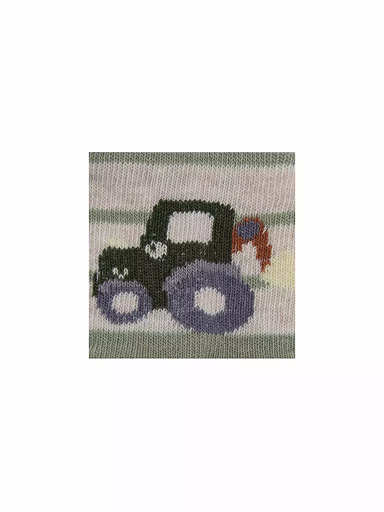 EWERS | Baby Socken Traktor 2er Pkg. grau | grau