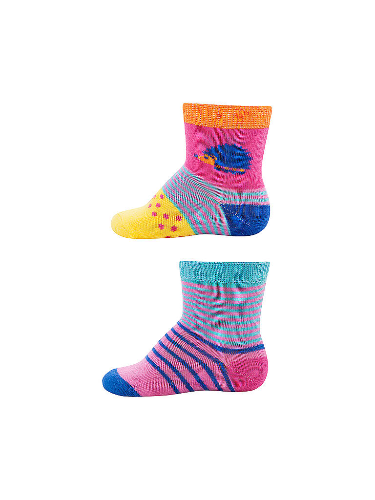 EWERS | Mädchen Krabbelsocken SCHILDKRÖTE | pink